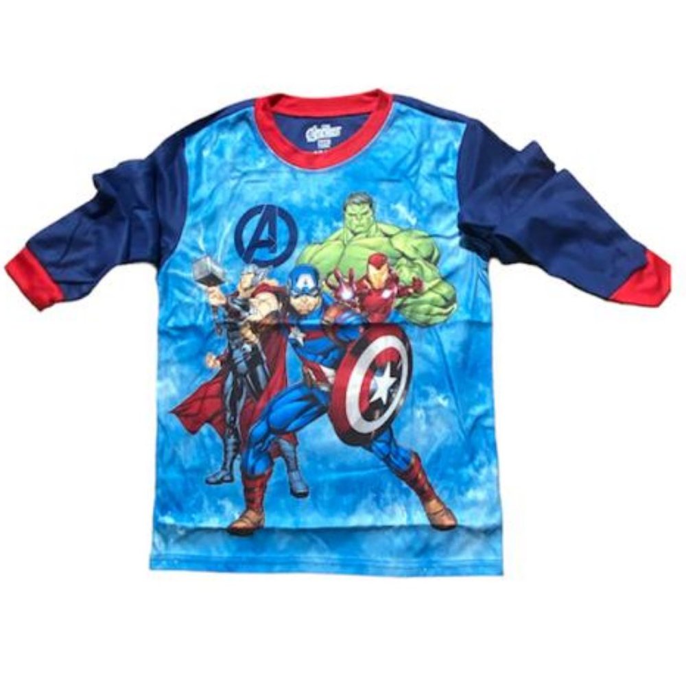 Marvel Boys' Avengers 2 Piece Pajama
